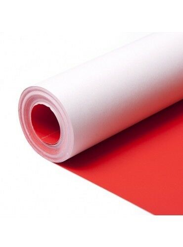 Poster Paper Rolls - 76cm x 10m - Non Toxic Display Paper - Scarlett