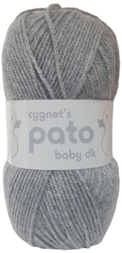 Cygnet BABY Pato DK Knitting Yarn Soft Grey 793