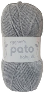 Cygnet BABY Pato DK Knitting Yarn Soft Grey 793