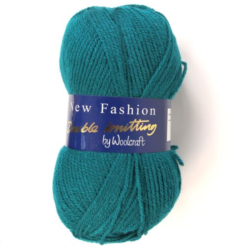 Woolcraft NEW FASHION DK Knitting Yarn Teal 468