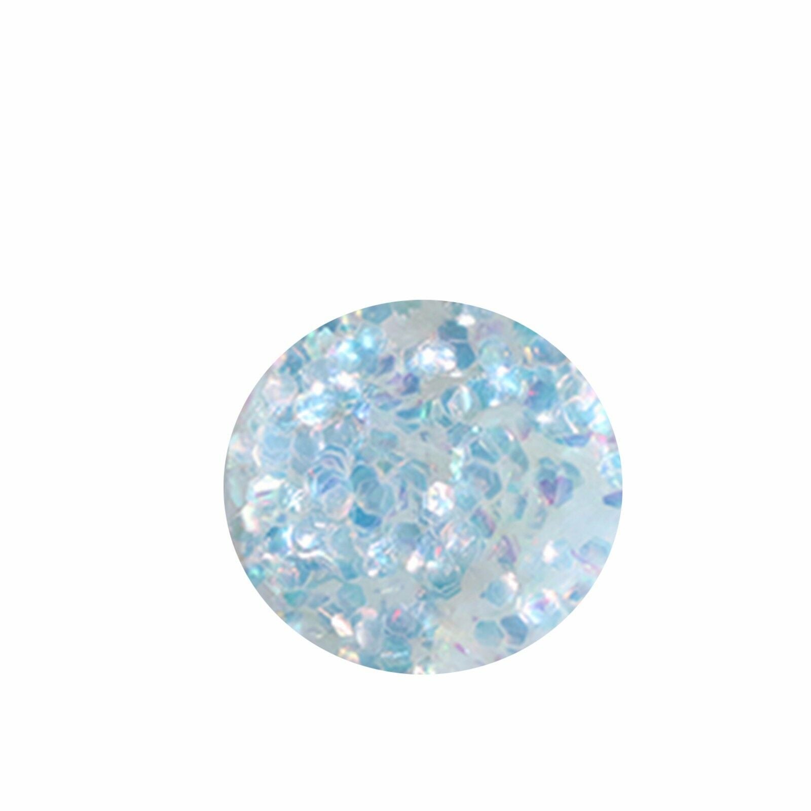 Warm White Fish Scale Glitter