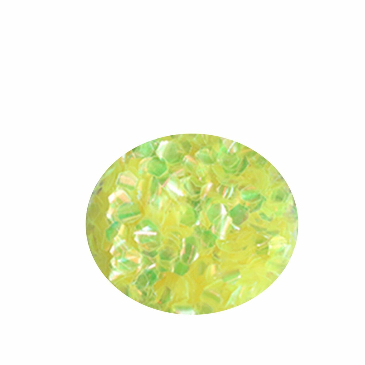 Yellow Fish Scale Glitter Diamante Crafts