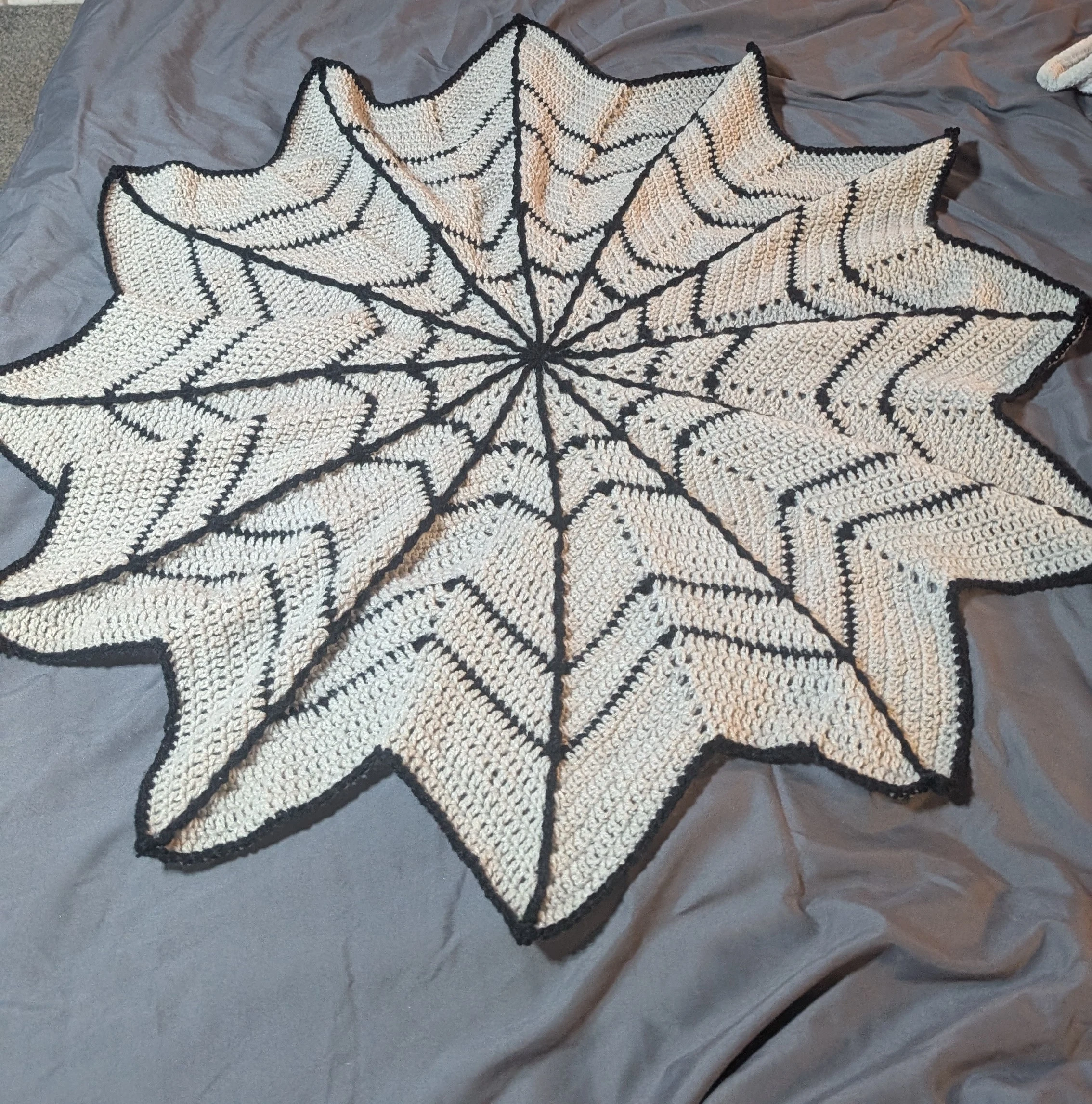 Spider Web Blanket by Laura EMM