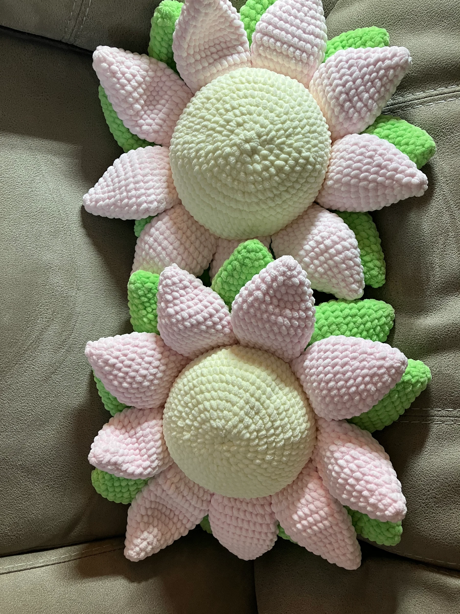 Pretty flower cushions
