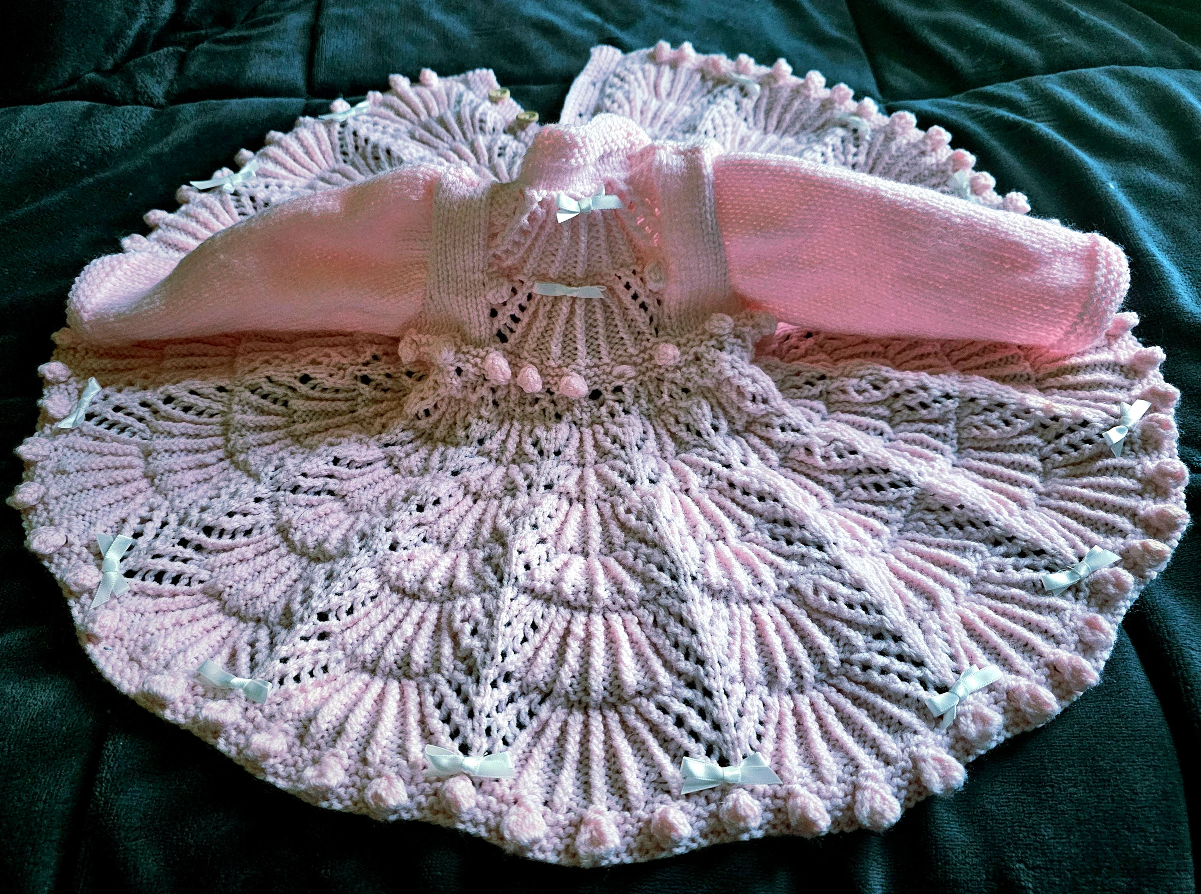 Baby swing cardigan