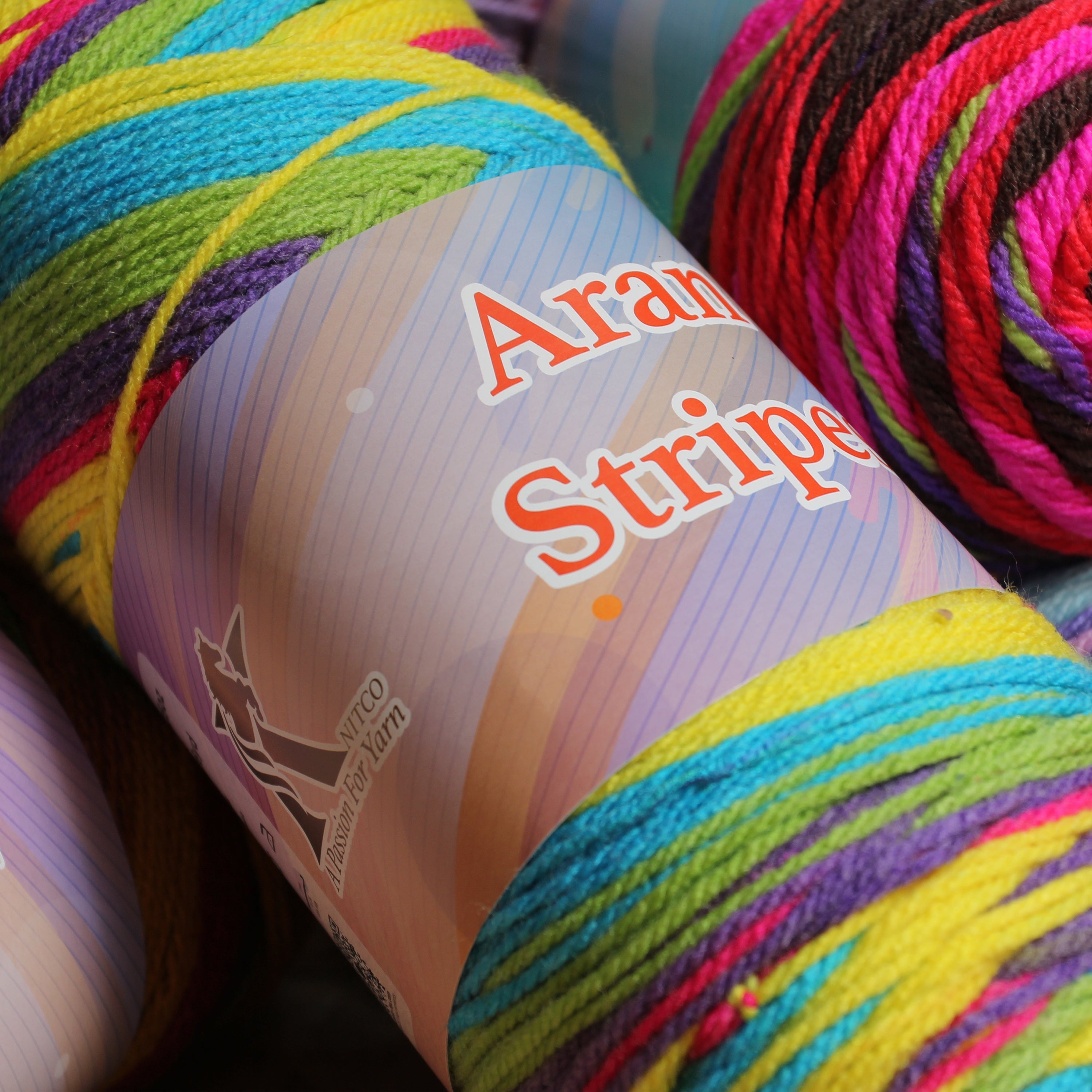 KnitCo Aran Stripes