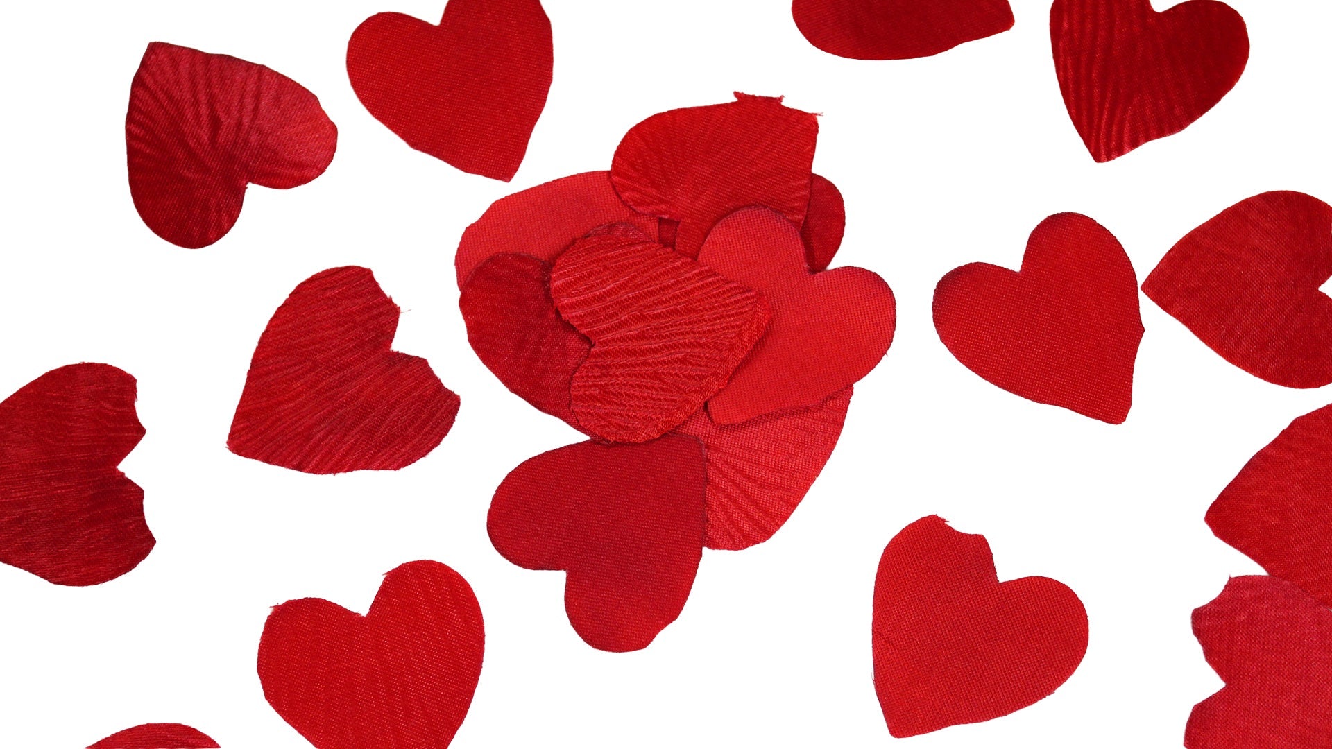 Silk Rose Petals