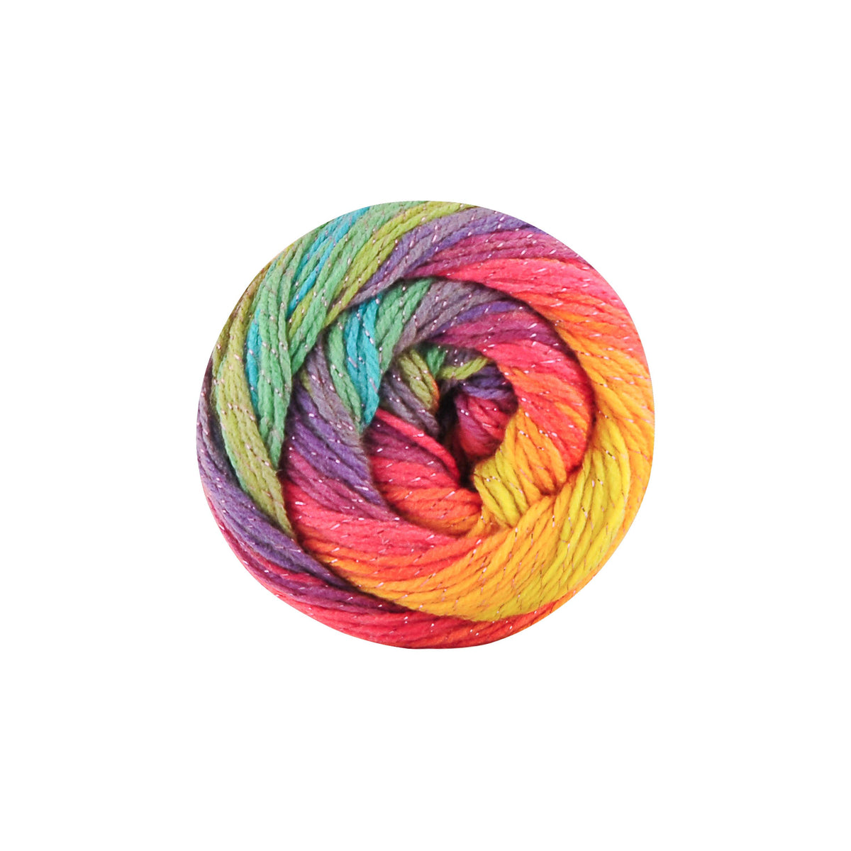 Papatya Batik Glitter, Pack of 5, 100g, 360m, 3% polyester, 97% Acrylic