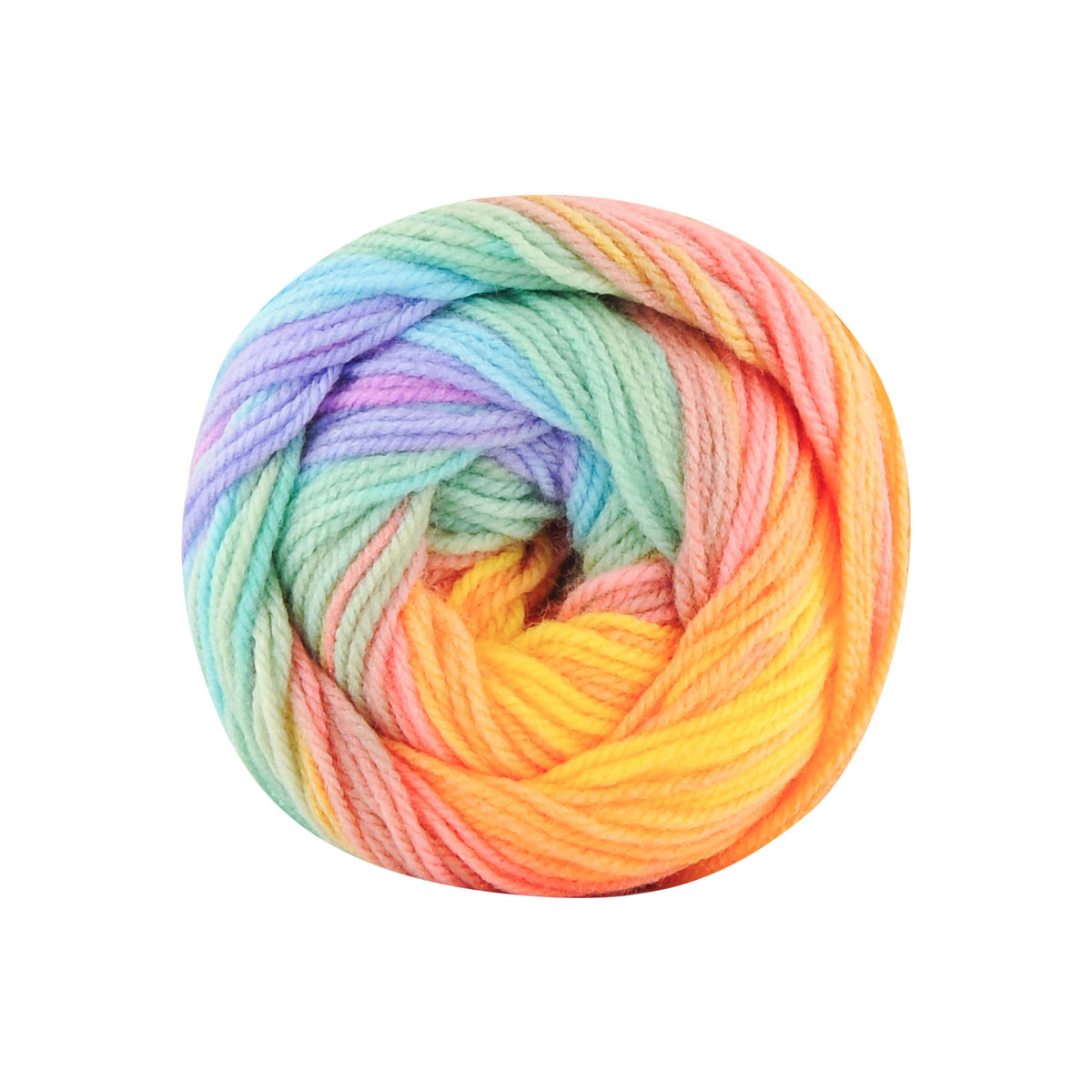 Papatya Batik Dk Variegated Pack Of 5 - 100g, 100% Acrylic, 360m
