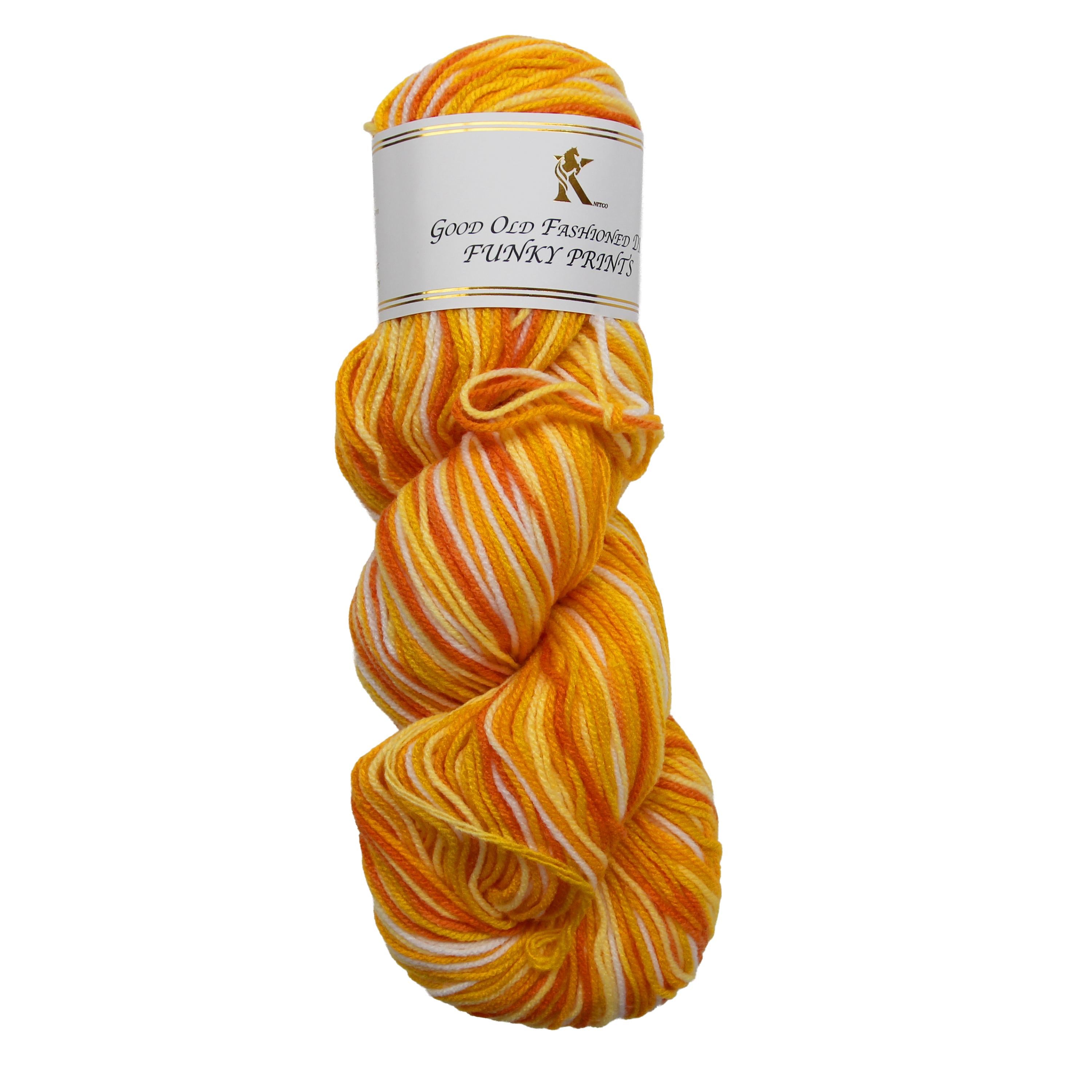 Good Old Fashioned Funky Prints Hanks - 100g - 280m - 100% Acrylic