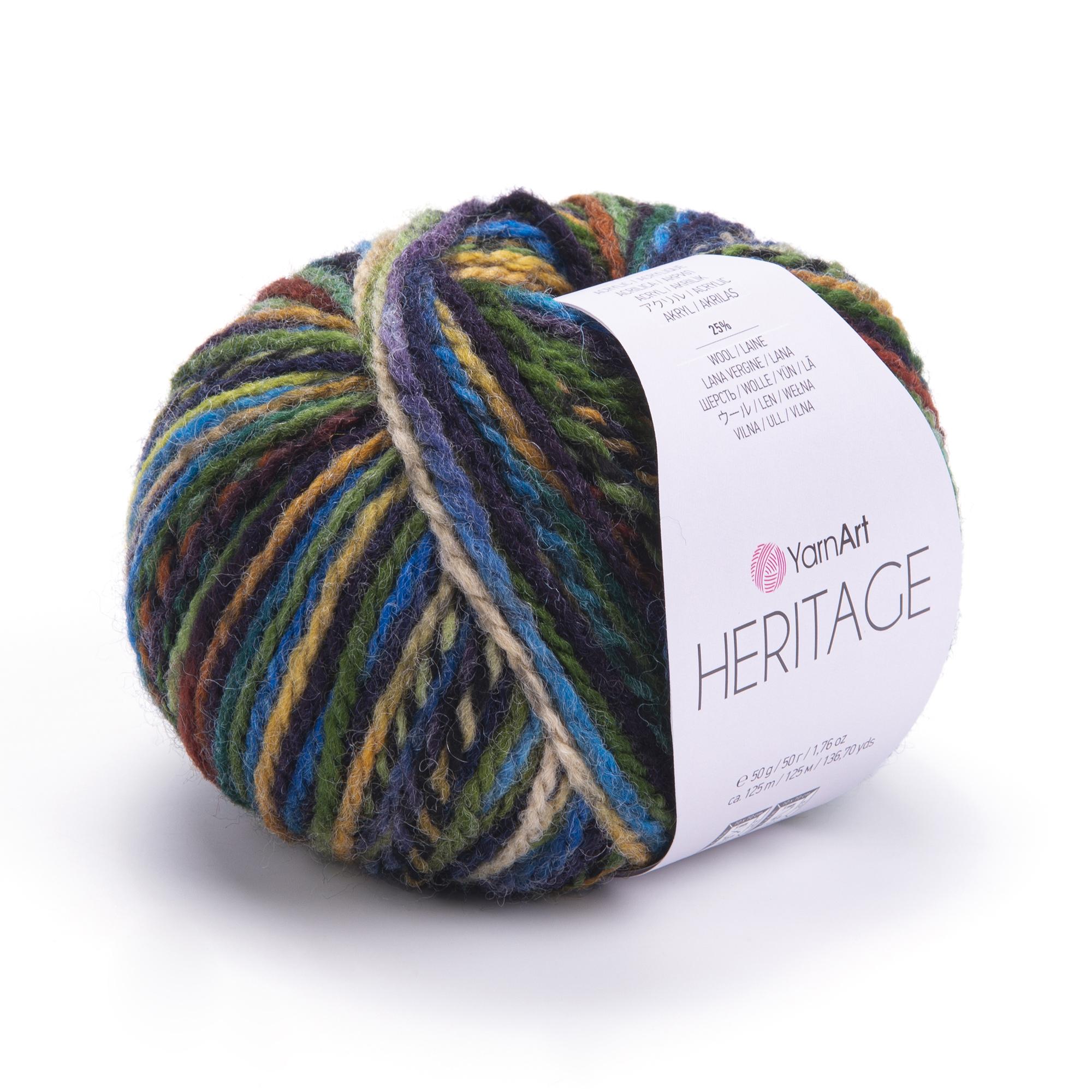 Yarn Art Heritage - 50g, 25% Wool / 75% Acrylic