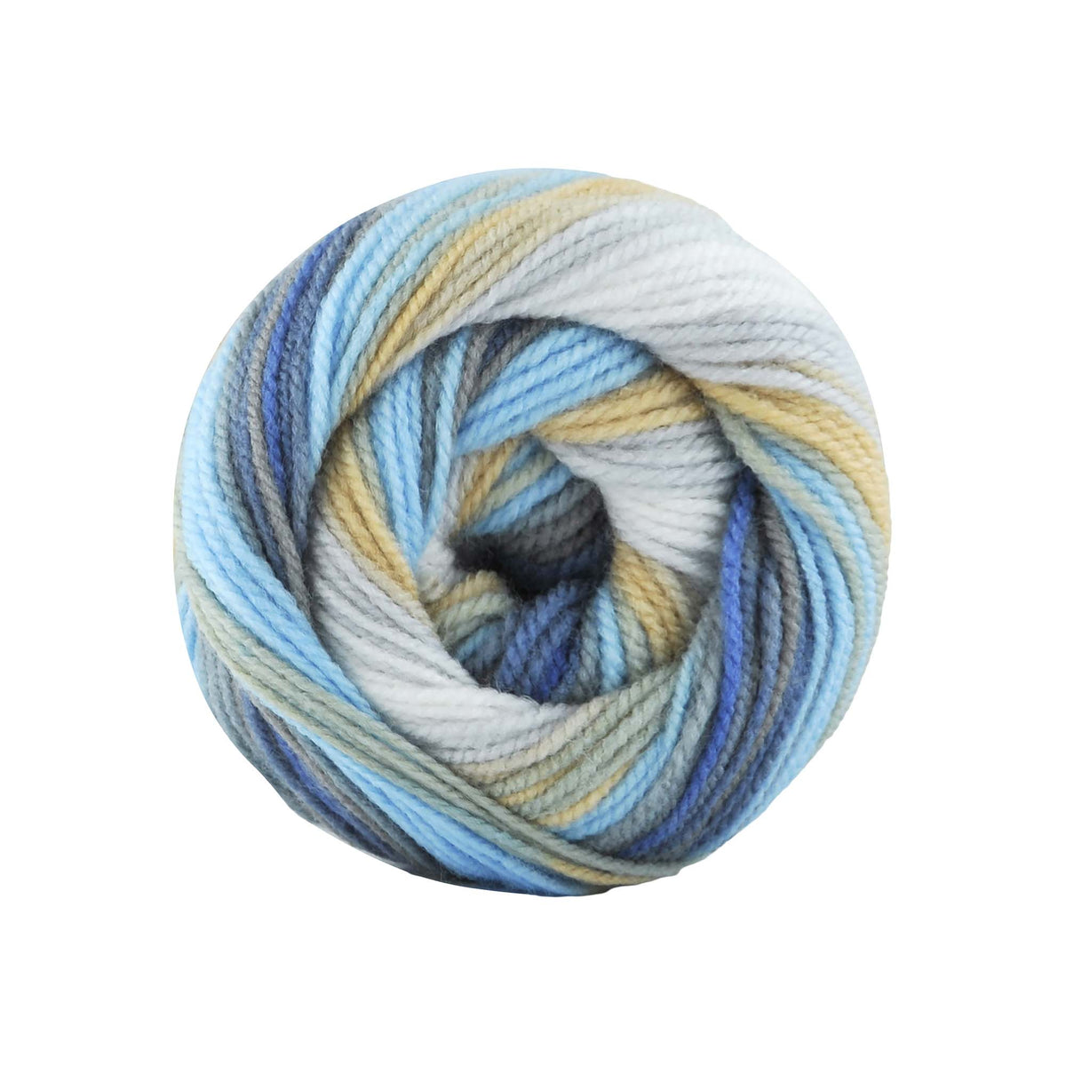 Pack of 5 Cicibebe Batik, 100g, 100% Acrylic, 360m