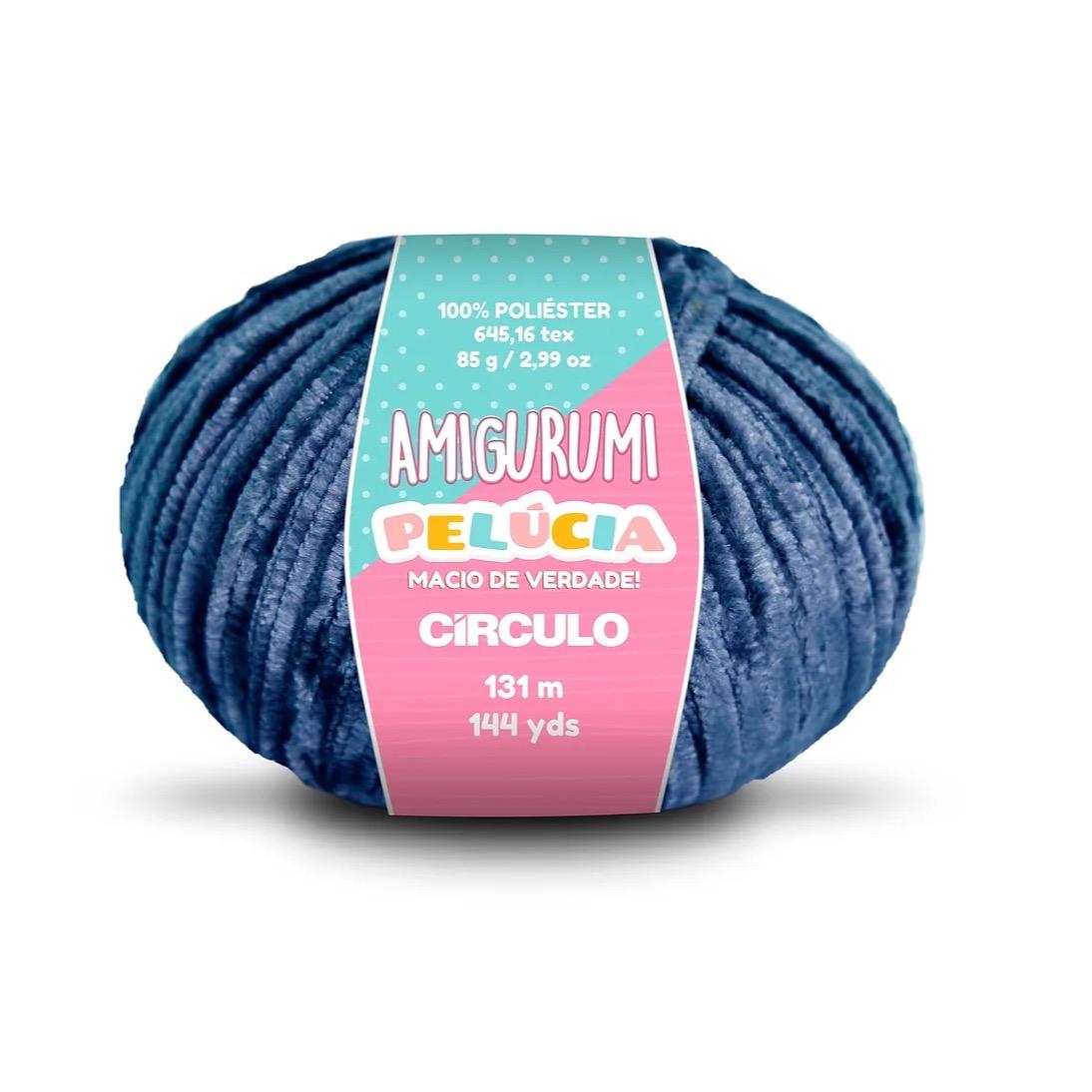 Amigurumi Pelucia Circulo, 85g, 131m, 100% polyester