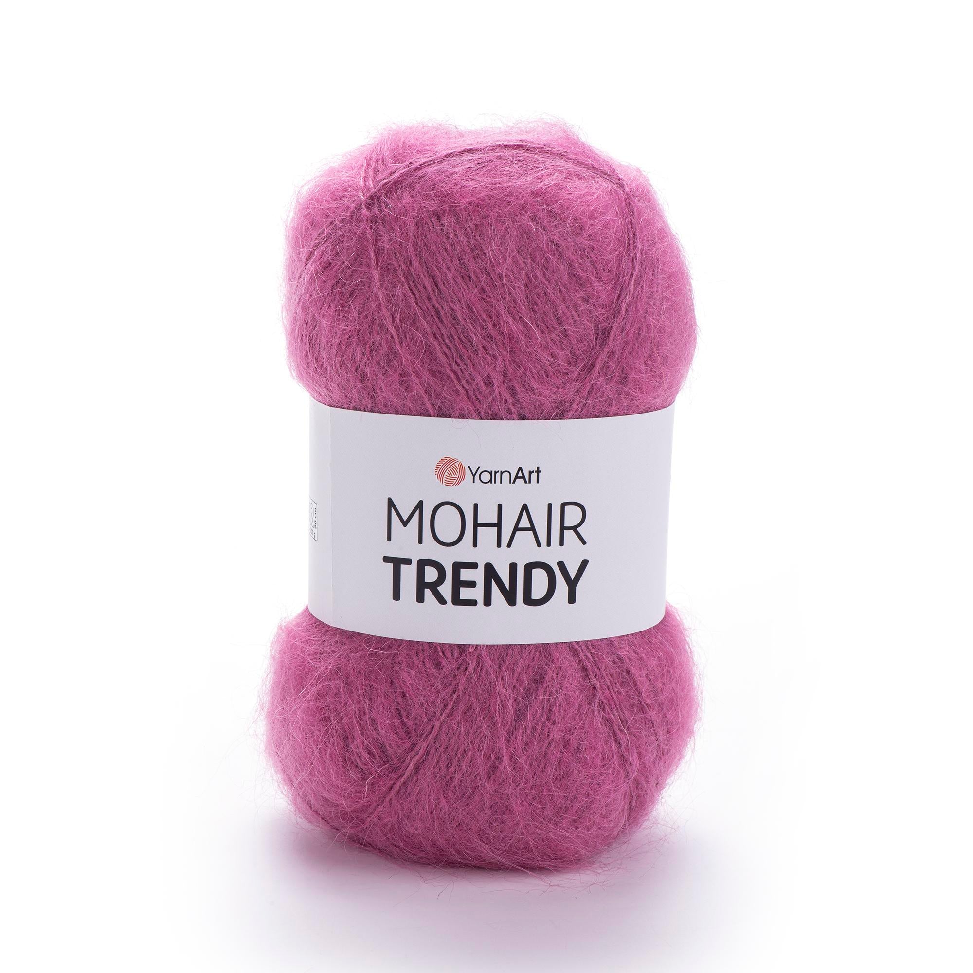 Yarn Art Mohair Trendy / 100g Aran 50% Mohair - 50% Acrylic