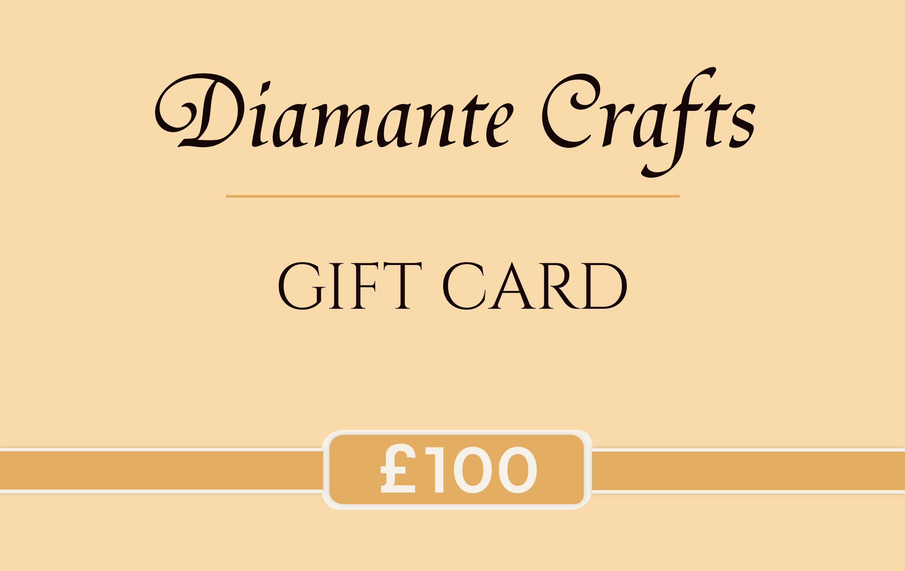 Diamante Crafts Gift Card