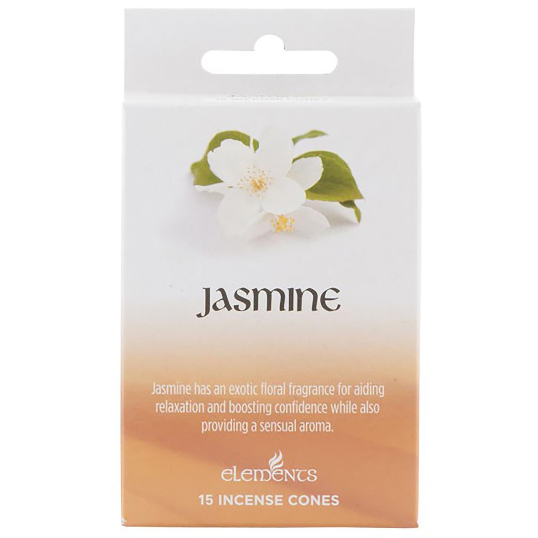 Pack of 15 Elements Incense Cones Long Burning Home Fragrance Selection of Aromatic Scents