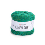 Yarn Art Linen Soft / 100g Double Knit 30% Linen - 36% Viscose - 34% Cotton
