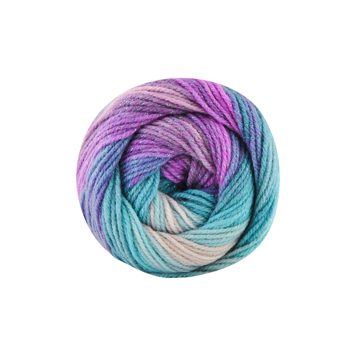 Papatya Batik Glitter, Pack of 5, 100g, 360m, 3% polyester, 97% Acrylic