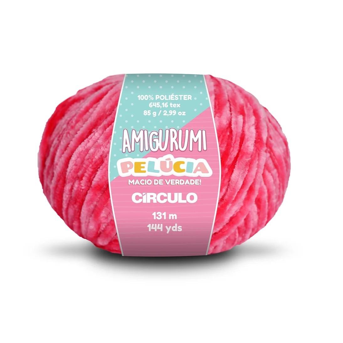 Amigurumi Pelucia Circulo, 85g, 131m, 100% polyester