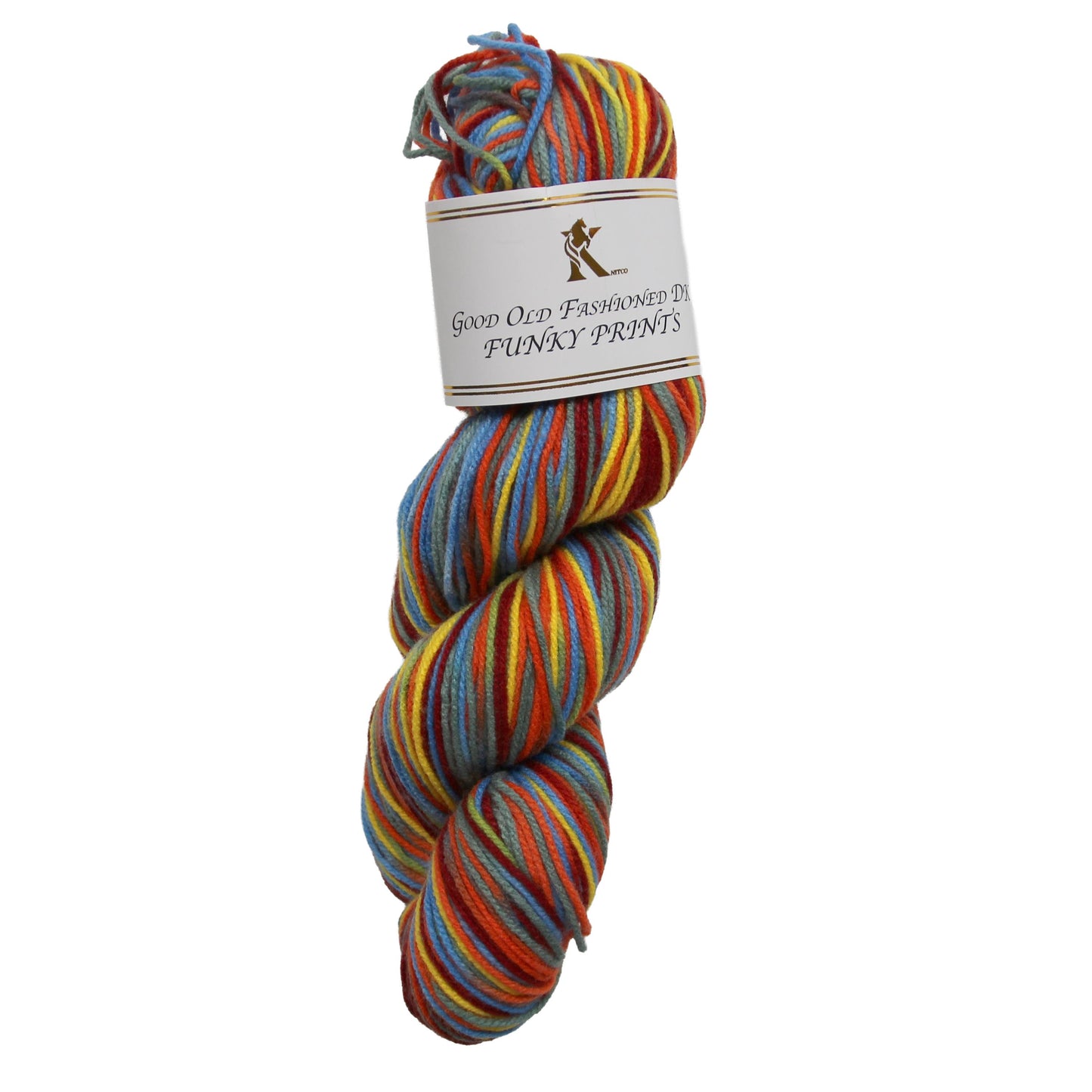 Good Old Fashioned Funky Prints Hanks - 100g - 280m - 100% Acrylic