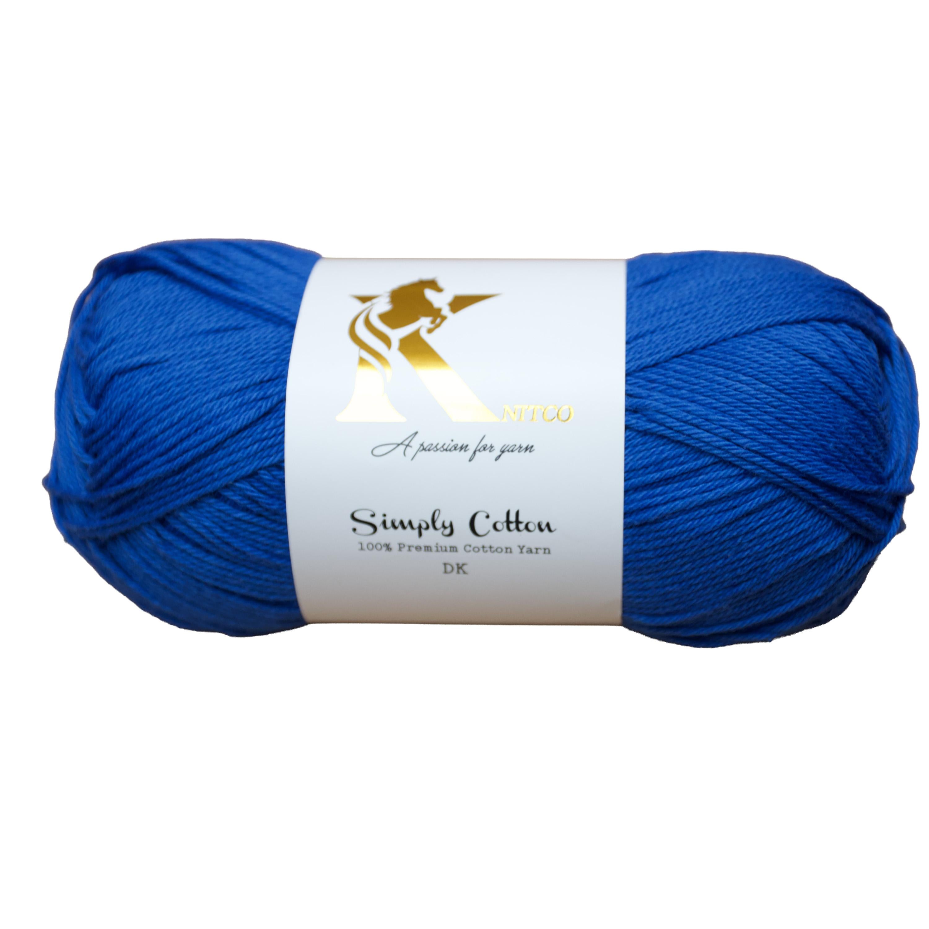 KnitCo Simply Cotton - 100g, 250m, 100% Cotton