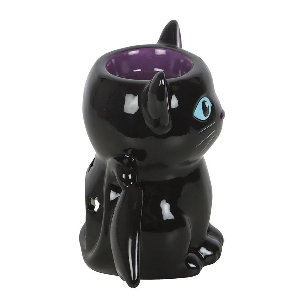Cute And Creepy Bat Cat Oil Burner And Wax Warmer