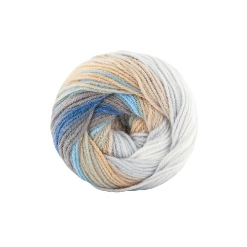 Papatya Batik Dk Variegated Pack Of 5 - 100g, 100% Acrylic, 360m