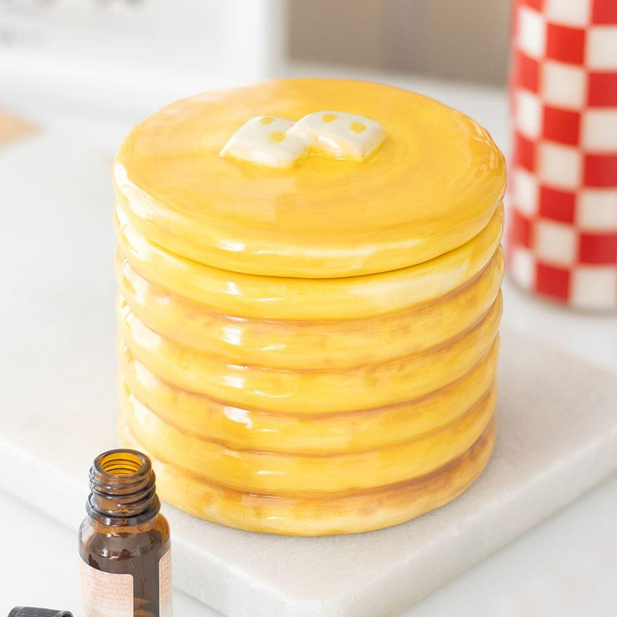 Pancake Stack Shaped Oil burner