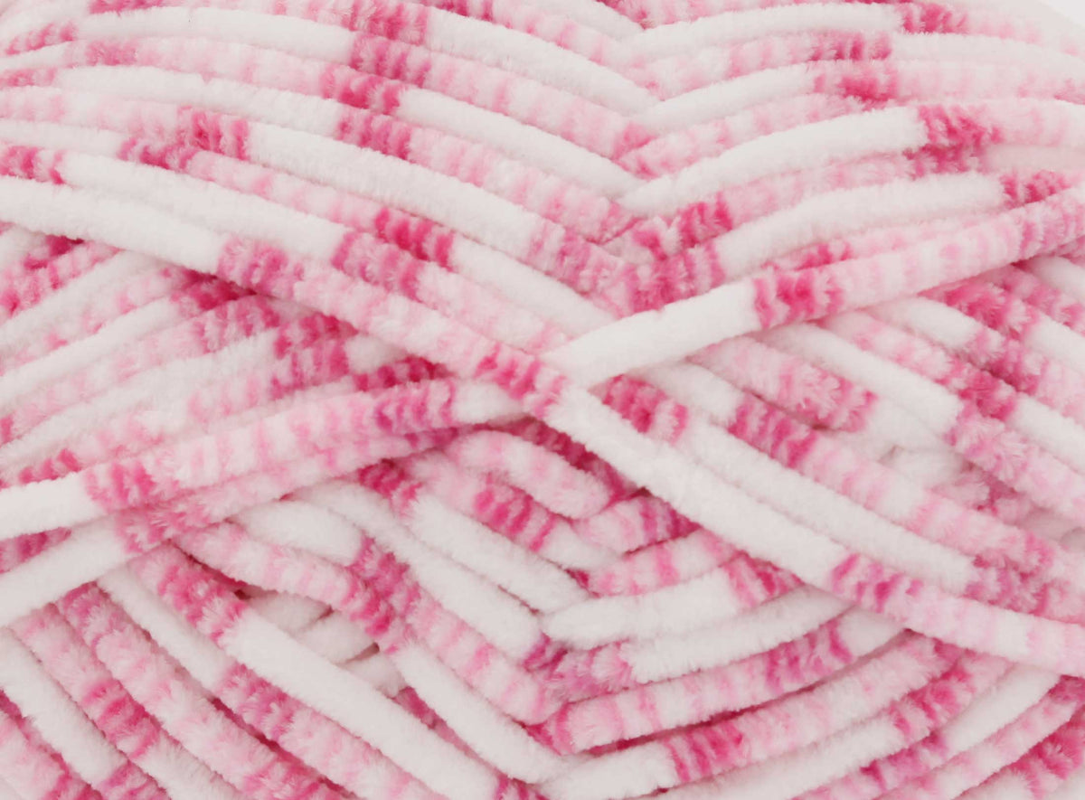 King Cole YUMMY PATTERNS Knitting Yarn / Wool - Raspberry Ripple