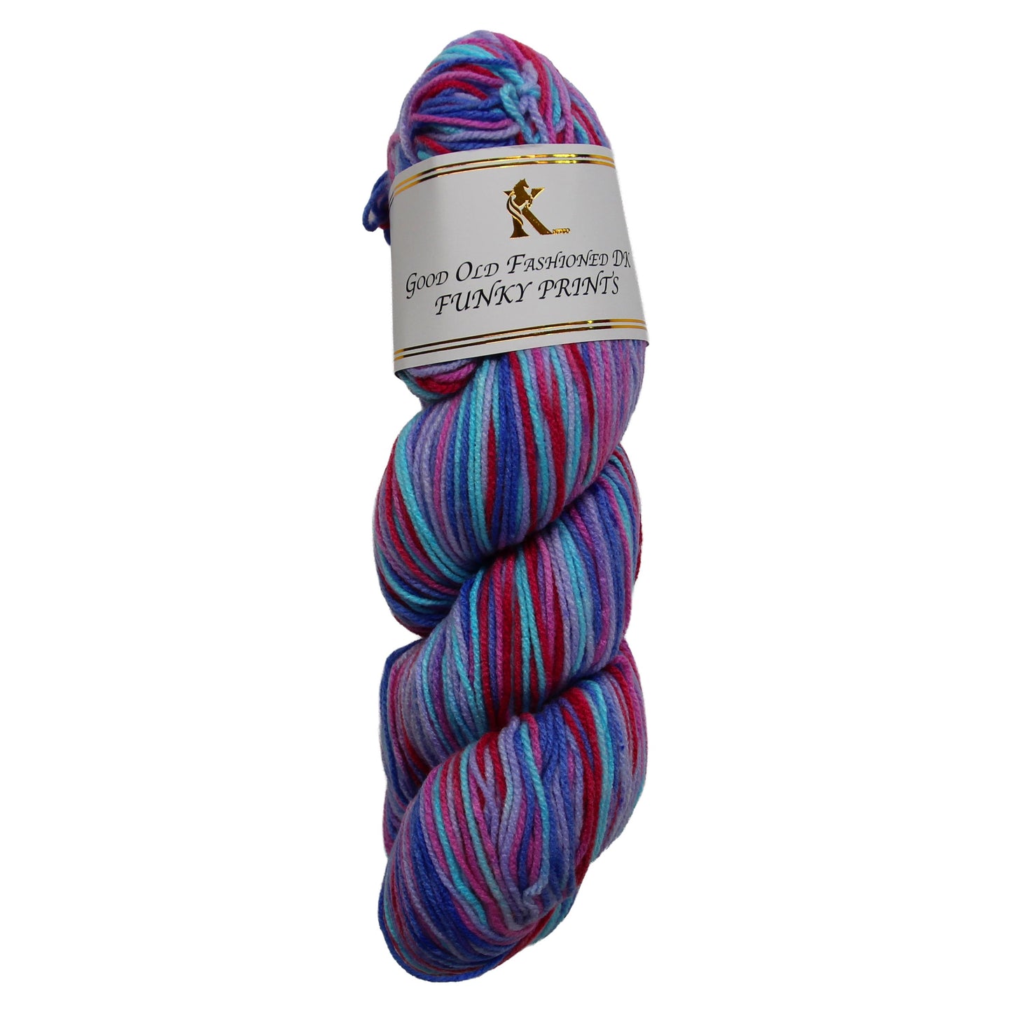 Good Old Fashioned Funky Prints Hanks - 100g - 280m - 100% Acrylic