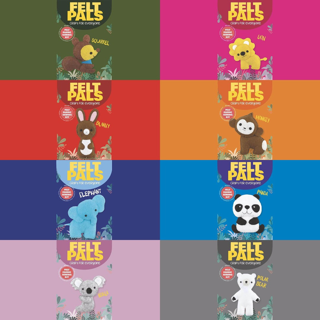 Hello Crafts - Felt Pals - Felt Sewing Kit