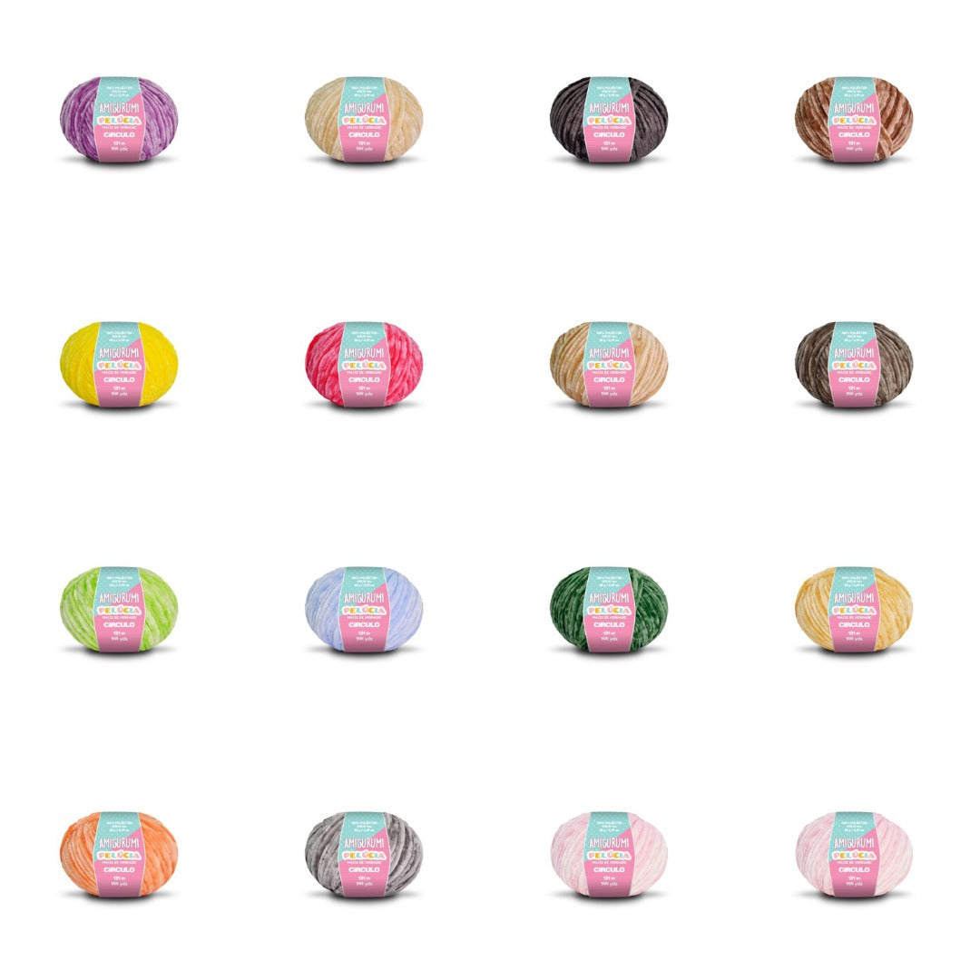 Amigurumi Pelucia Circulo, 85g, 131m, 100% polyester