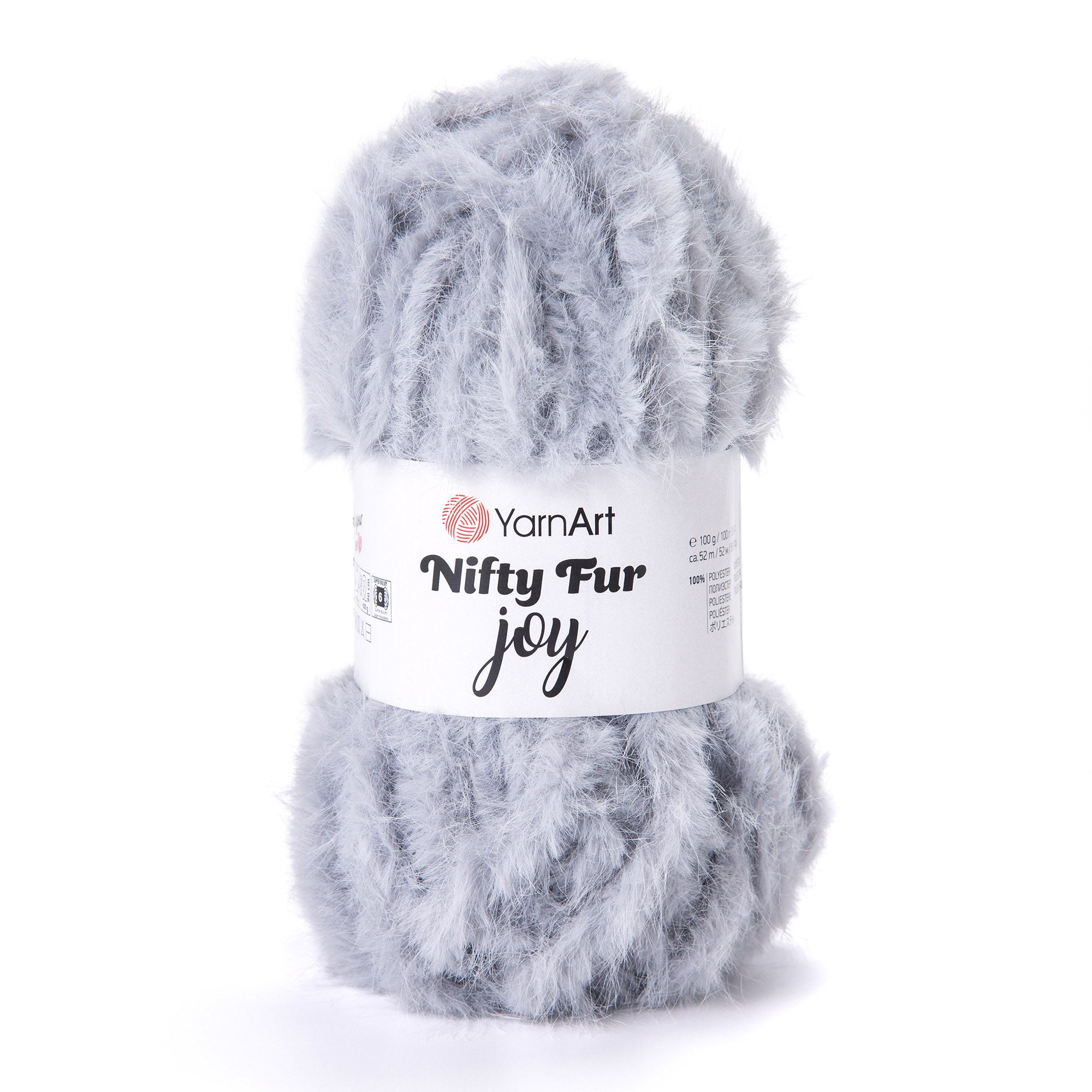 YarnArt Nifty Fur Joy - 100% Polyester - 100g - 52m