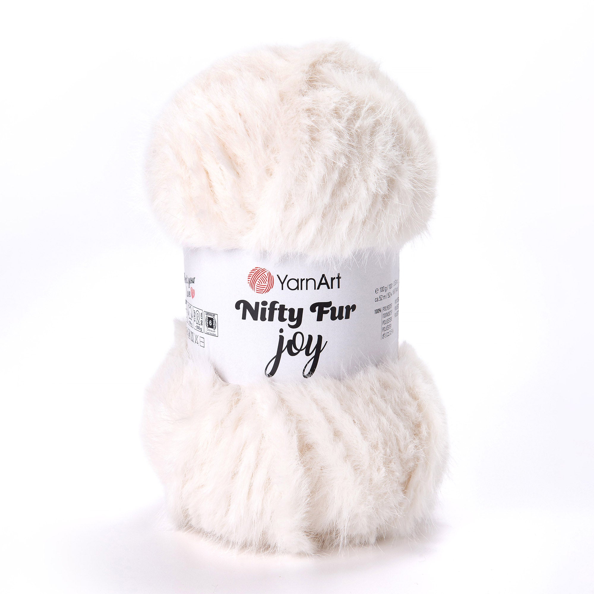 YarnArt Nifty Fur Joy - 100% Polyester - 100g - 52m