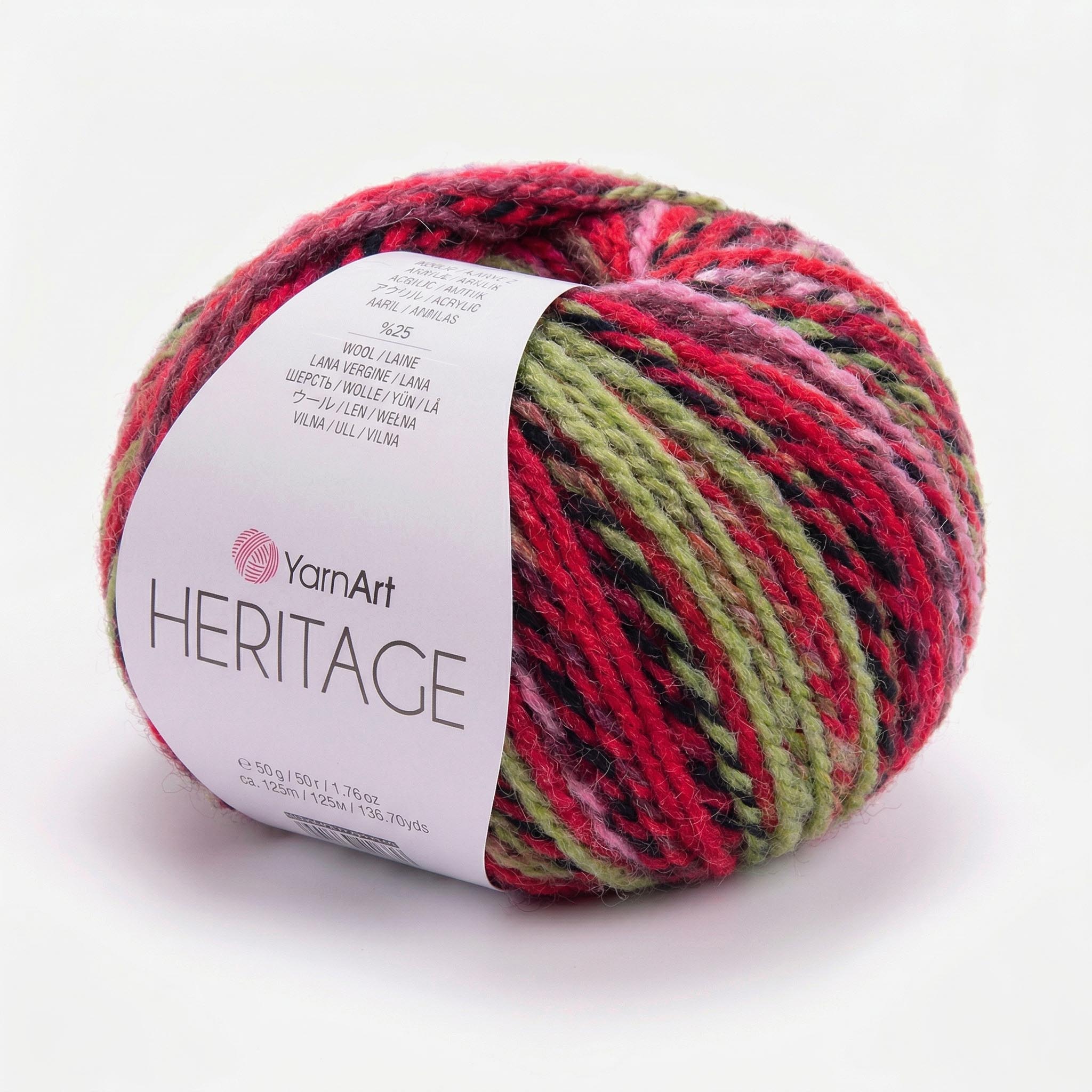 YarnArt Heritage - 25% Wool - 75% Acrylic - 50g - 125m
