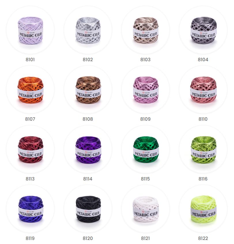 Yarn Art Metallic Club / 180g Super Chunky 100% Polyester