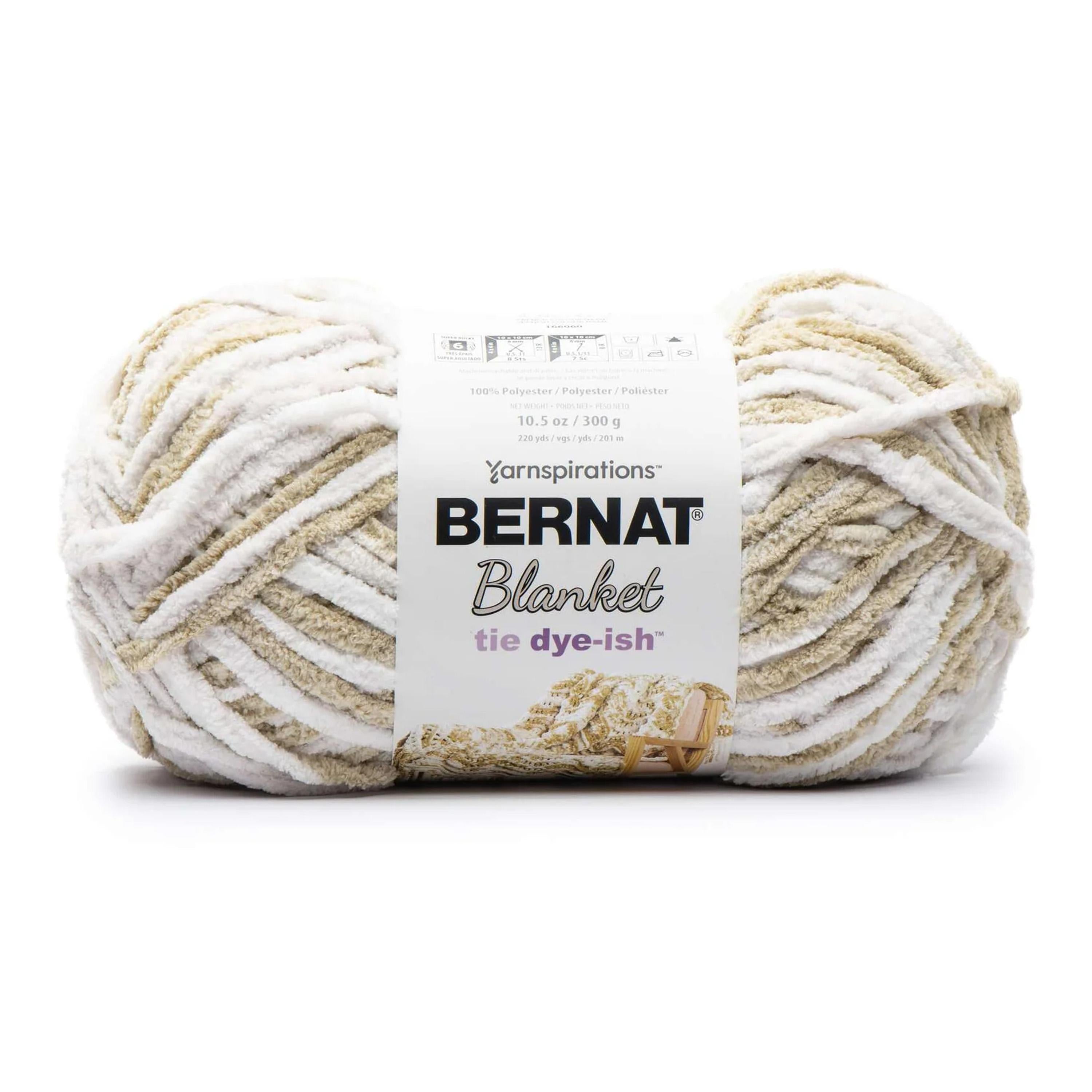 Bernat Blanket Yarn Tie Dye-ish