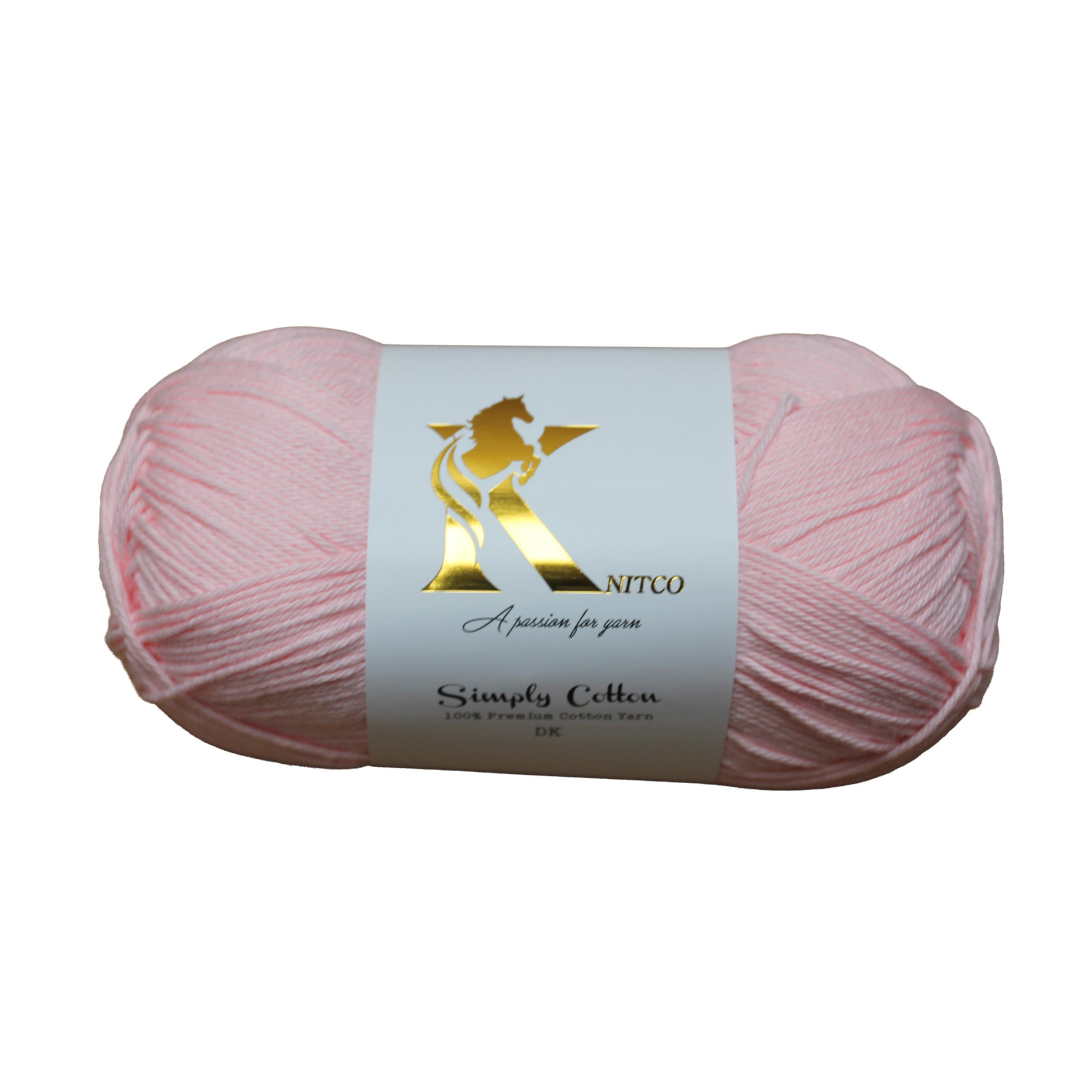 KnitCo Simply Cotton - 100g, 250m, 100% Cotton