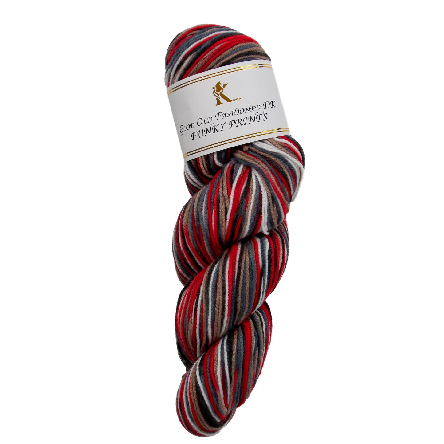 Good Old Fashioned Funky Prints Hanks - 100g - 280m - 100% Acrylic