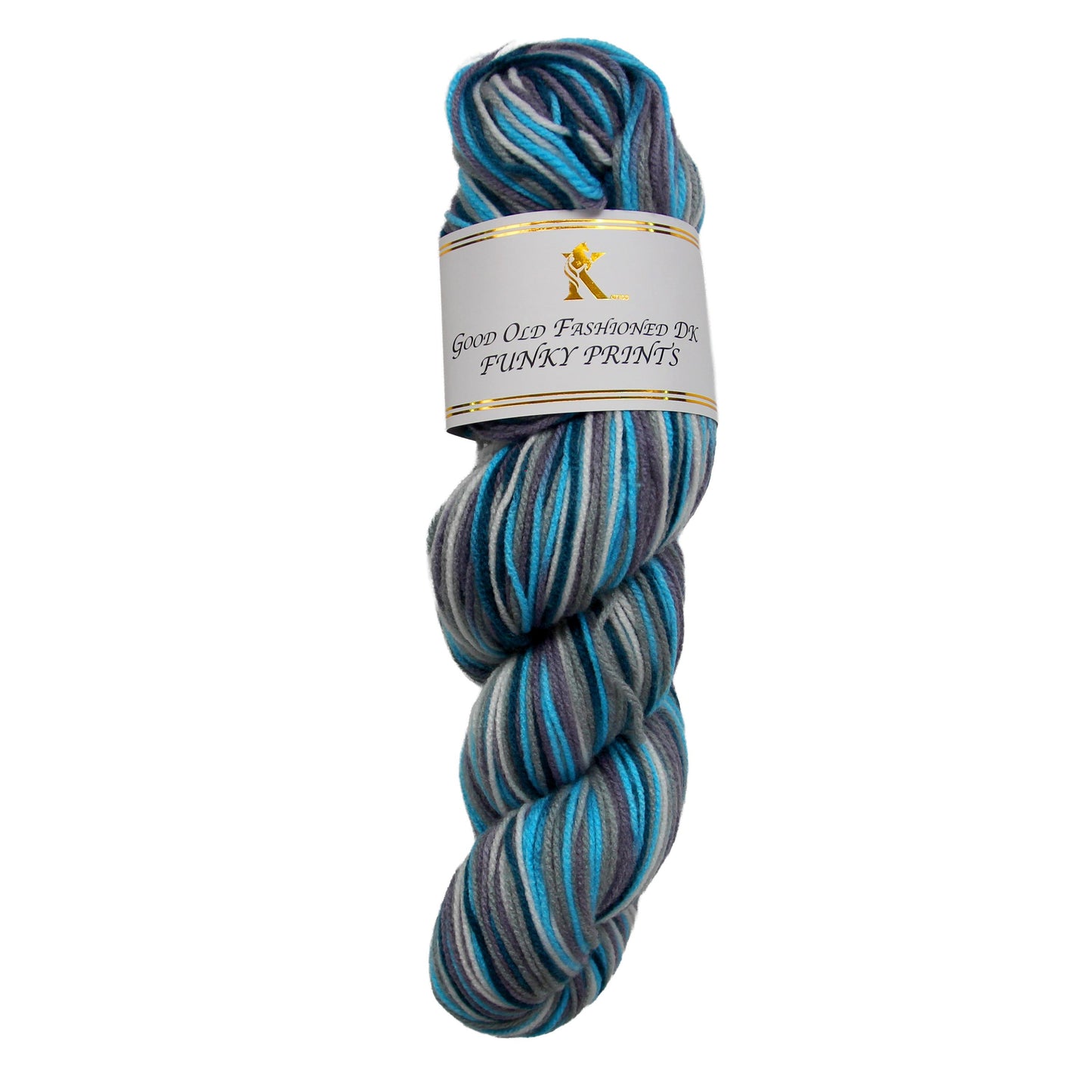 Good Old Fashioned Funky Prints Hanks - 100g - 280m - 100% Acrylic