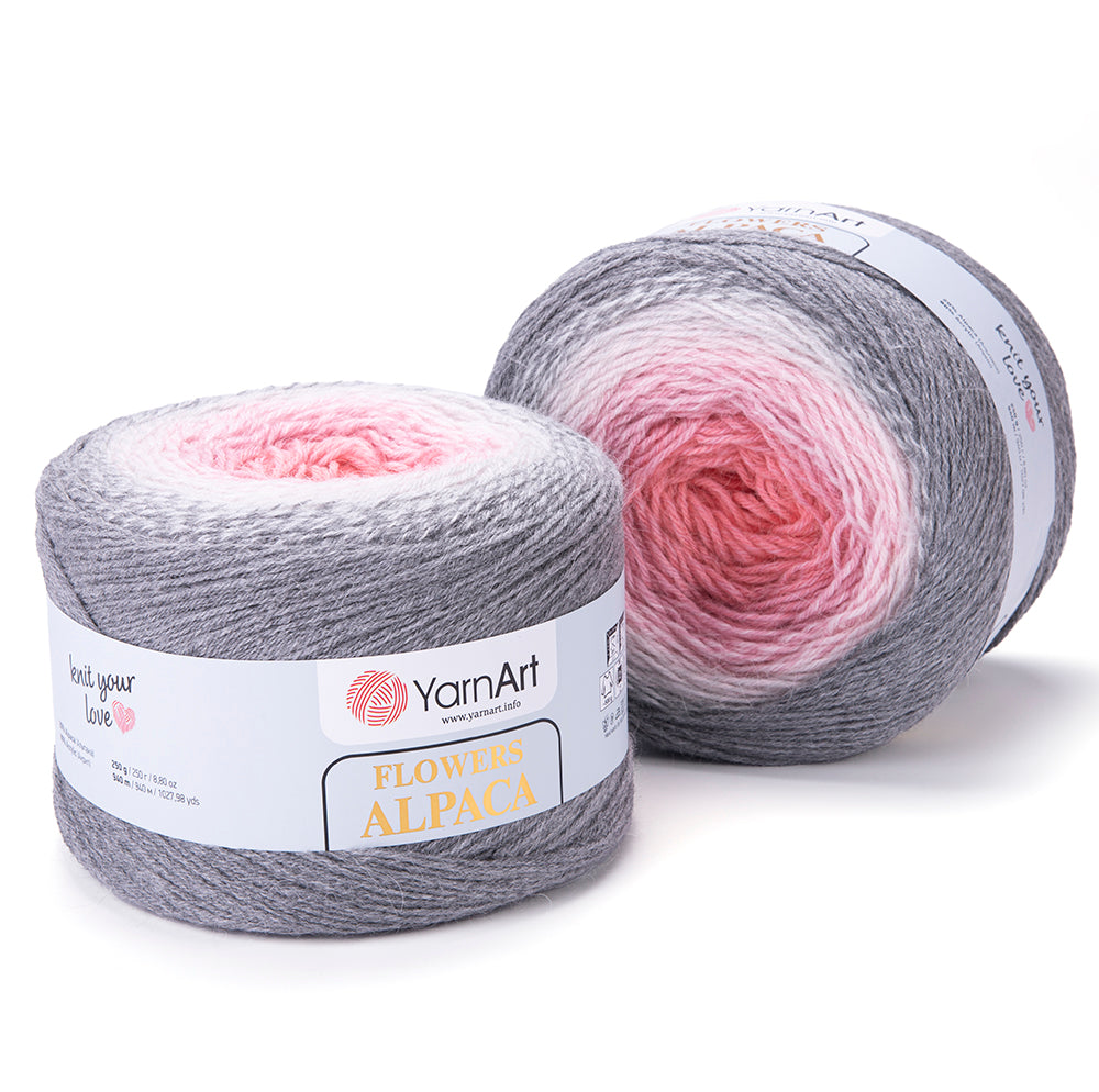 YarnArt Flowers Alpaca - 20% Alpaca - 80% Acrylic - 250g - 940m