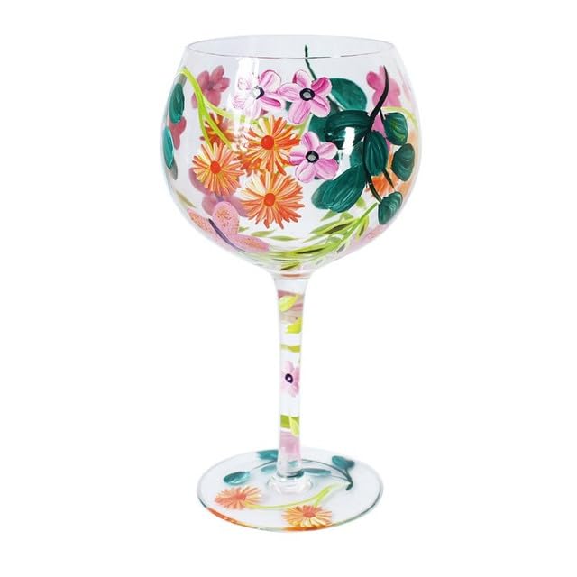 Diamante Crafts Floral Gin and Wine Glasses