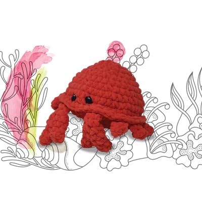 Knitty Critters - Cheeky Chums - DIY Amigurumi Crochet Kit