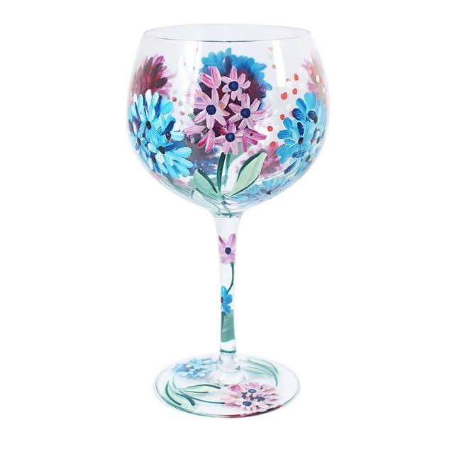 Diamante Crafts Floral Gin and Wine Glasses
