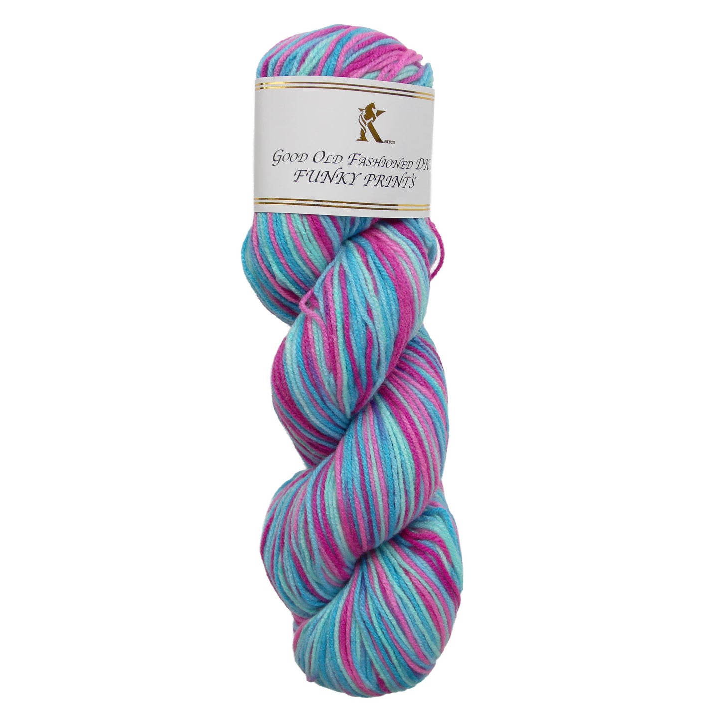 Good Old Fashioned Funky Prints Hanks - 100g - 280m - 100% Acrylic