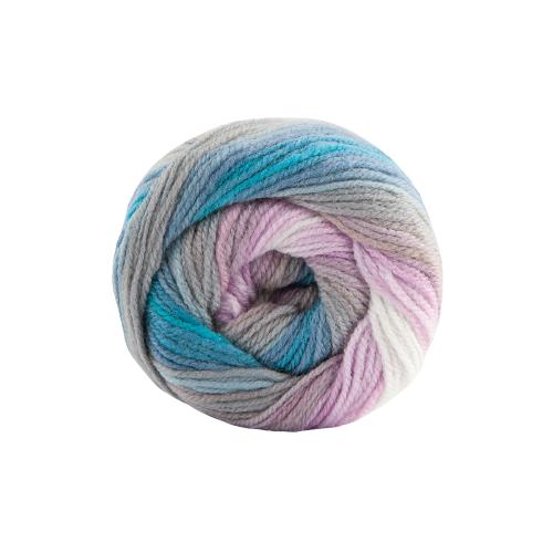 Papatya Batik Dk Variegated Pack Of 5 - 100g, 100% Acrylic, 360m