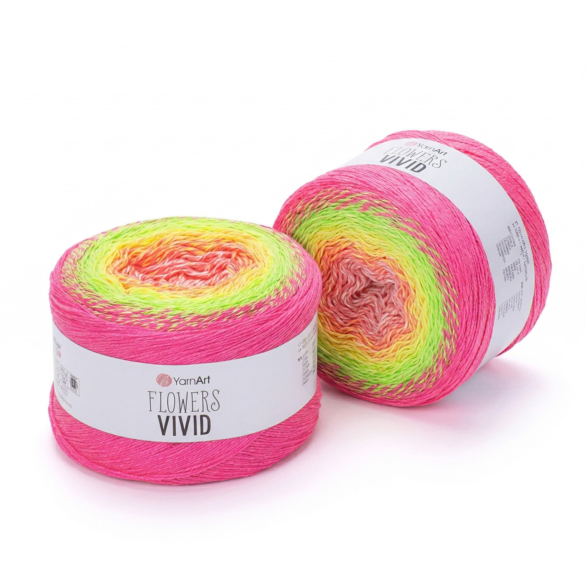 YarnArt Flowers Vivid - 55% Cotton - 45% Pac - 250g - 1000m