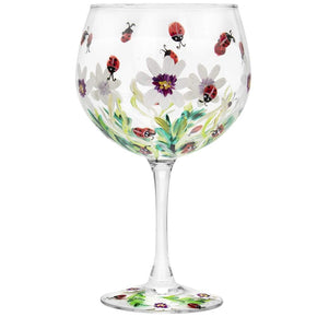 Ladybirds Gin Glass