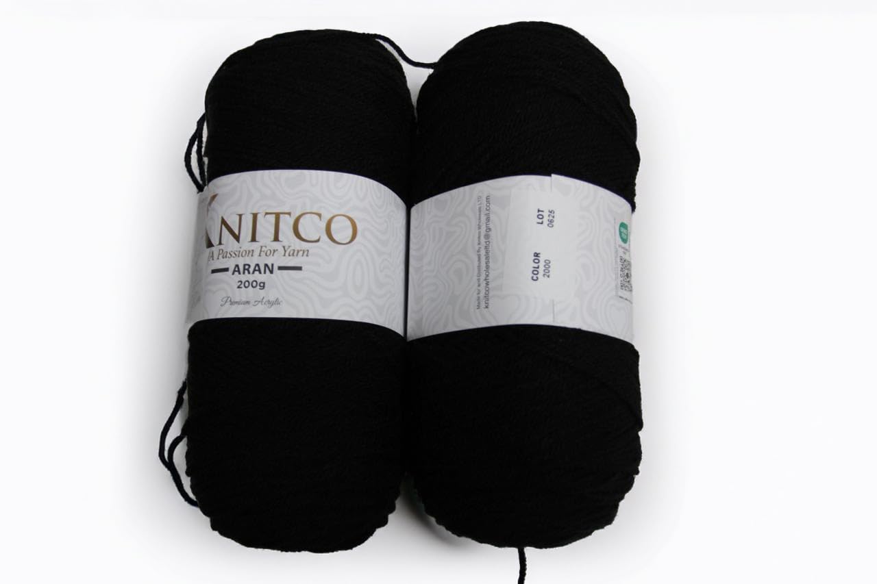 Knitco Aran - 200g - 420m - 100% Acrylic