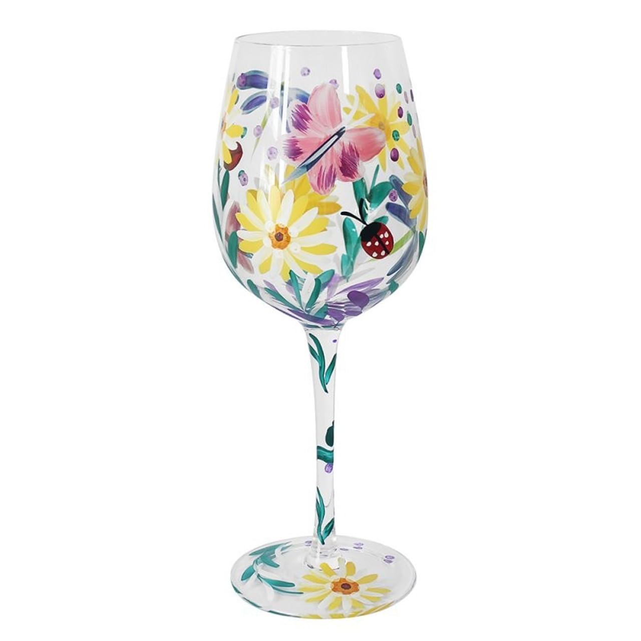 Diamante Crafts Floral Gin and Wine Glasses
